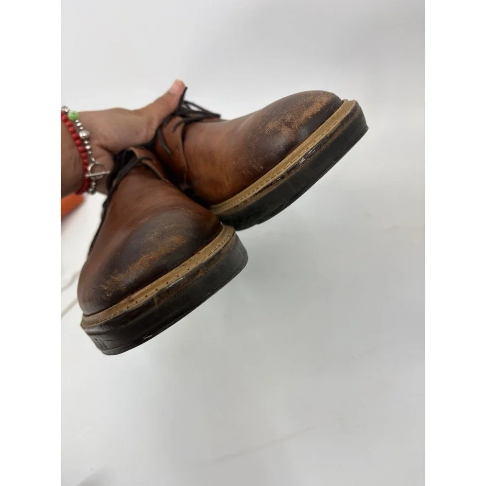 Ecco Men's ST.1 Hybrid Plain Toe Derby Oxfords Shoes  Leather Brown 45‎ / US 11